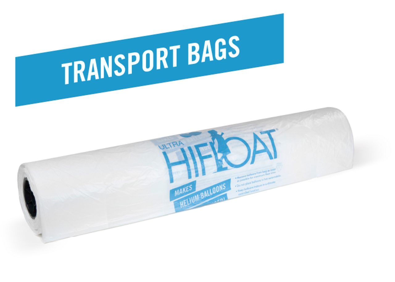 Ultra HI Float 30"x 66" Perforated Pre Sized Balloon Transport Bags #HF-BAG