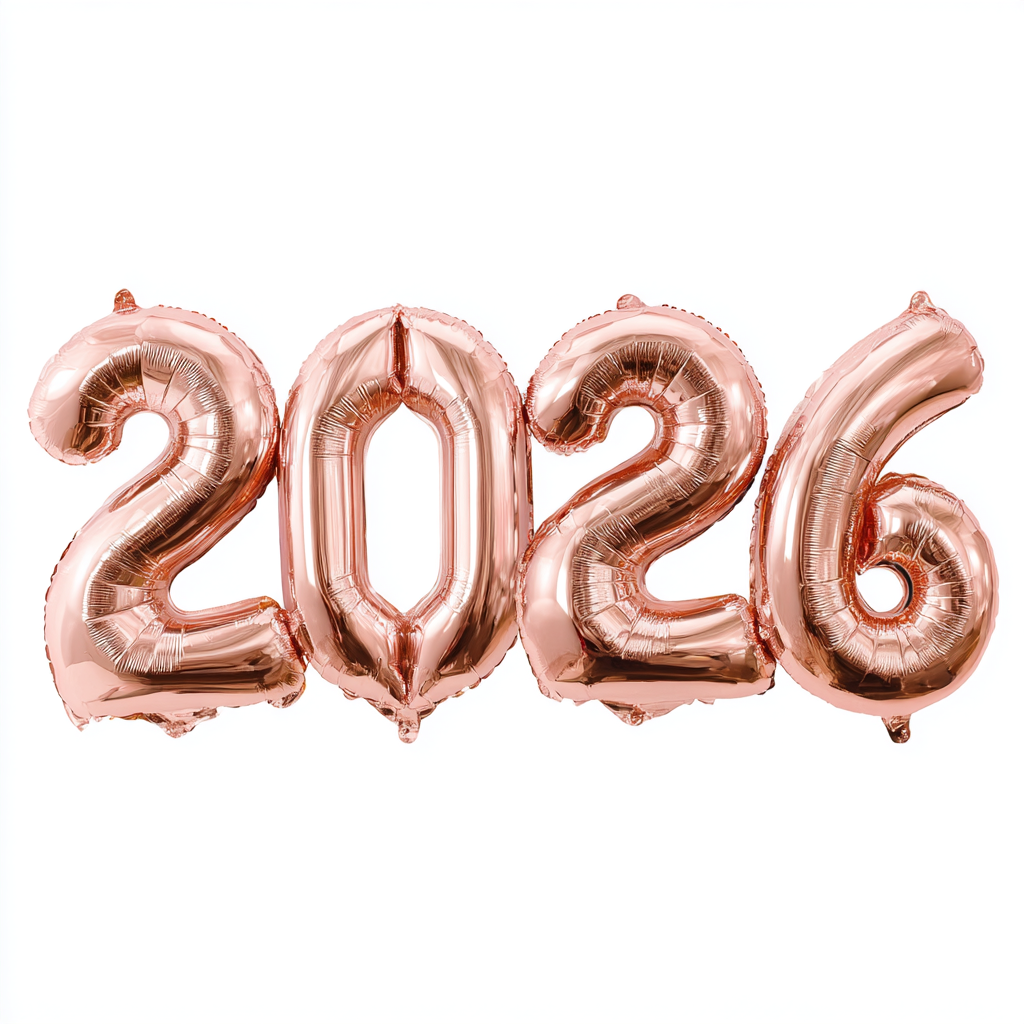 16" Mini Gold # 2026 Set Balloon Air Fill Only #2026-Gold
