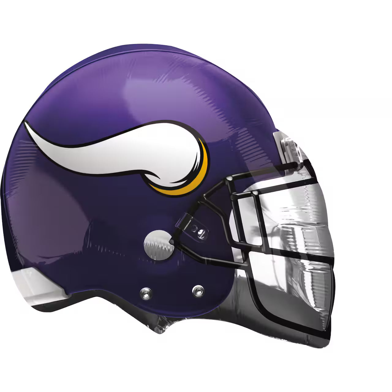 21" Minnesota Vikings Helmet Shape Helium Foil Balloon 1ct #26282