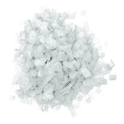 Confetti White Tissue Paper Miniature Confetti - Pixie Squares 1LB Bag