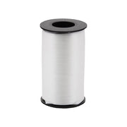 White Thin Curling Ribbon 3/16"x1500' #101