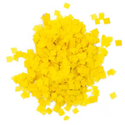 Confetti Yellow Tissue Paper Miniature Confetti - Pixie Squares 1LB Bag