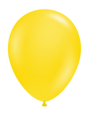 11" TUFTEX Yellow Balloons 100ct Bag #10009
