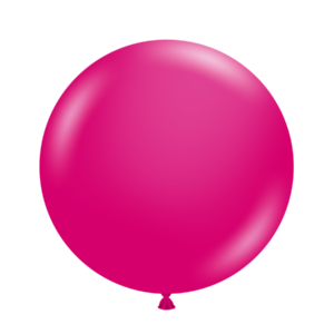 tuf tex metallic fuchsia balloons