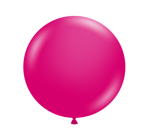 tuf tex metallic fuchsia balloons