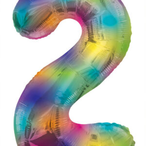 number balloons rainbow number balloons