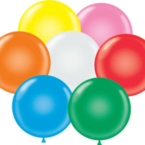 17-inch biodegradable latex balloons