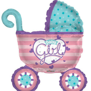 baby stroller balloon baby carriage balloon