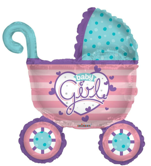 baby stroller balloon baby carriage balloon