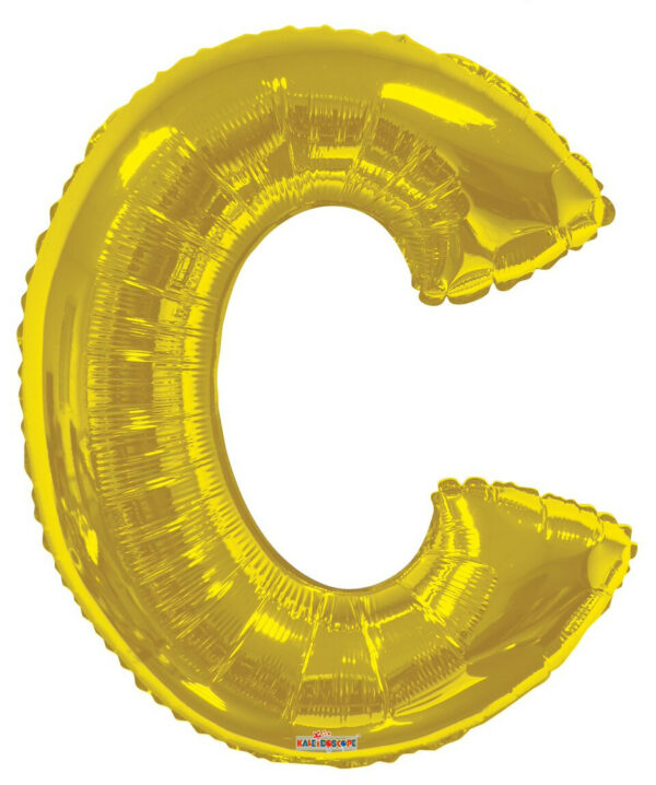 gold letter balloons gold letter c balloons