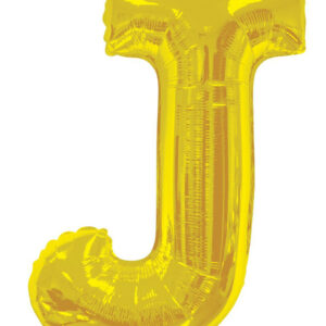 letter j balloons gold letter balloons