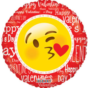 kiss emoji happy valentine's day