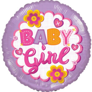 baby balloons, its a girl balloons