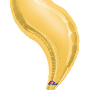 gold curve balloons