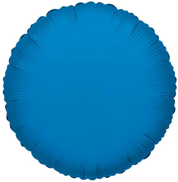 royal blue round balloons