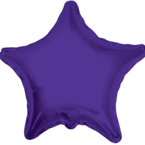 purple star balloon