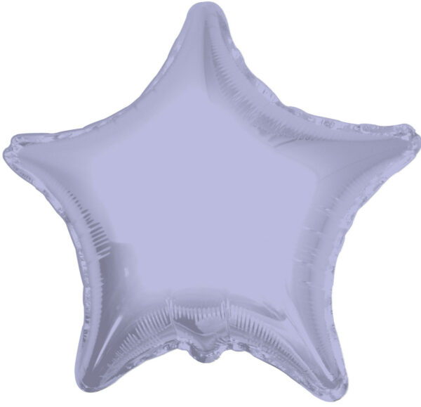 lilac color star balloons