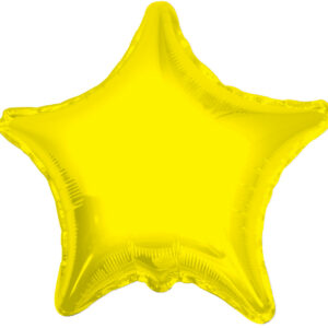 yellow star balloons