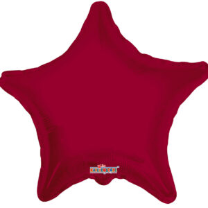 burgundy star balloons mylar burgundy star balloon