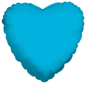 turquoise heart balloon