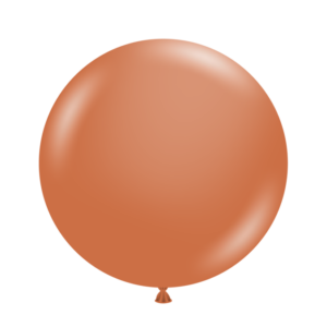 burnt orange balloons by tuf tex