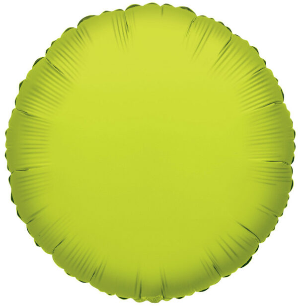 lime circle balloons lime green balloons