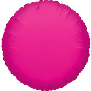 hot pink foil balloons