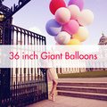 36" Tuf-Tex Big Round Balloons