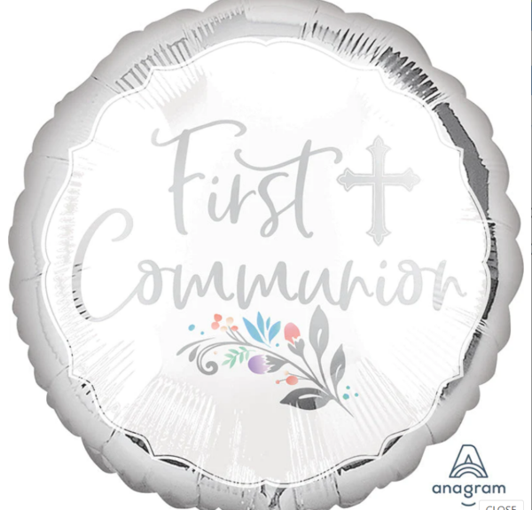 first communion balloons