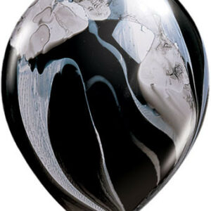 black and white super agate marble