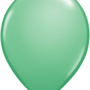 winter green balloons