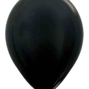 betallic balloons metallic black latex balloons