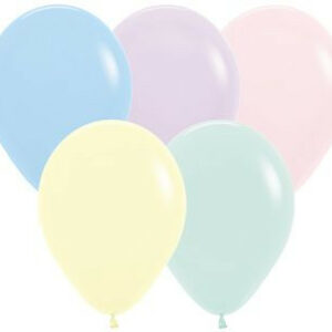 sempertex pastel matte assorted balloons