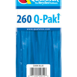 260 q pak dark blue twisting balloons