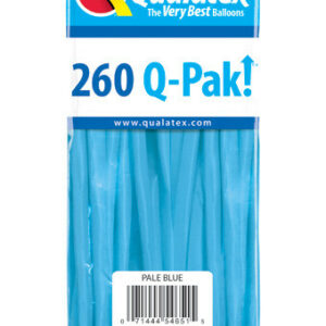 260 q pak pale blue twisting balloons