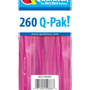 wild berry balloons 260q pack