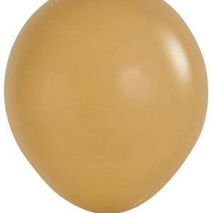 18" betallic deluxe latte latex balloons