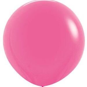 24" Sempertex Neon Magenta Latex Balloons 1 ct #59059