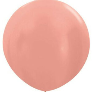 sempertex balloons metallic rose gold balloons