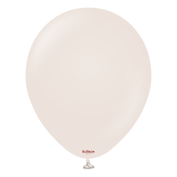 **Special Package**12" Kalisan Retro White Sand Latex Balloons 10ct #80157-10