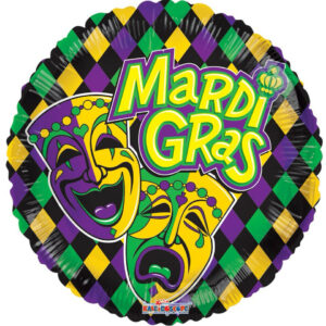 mardi gras balloons