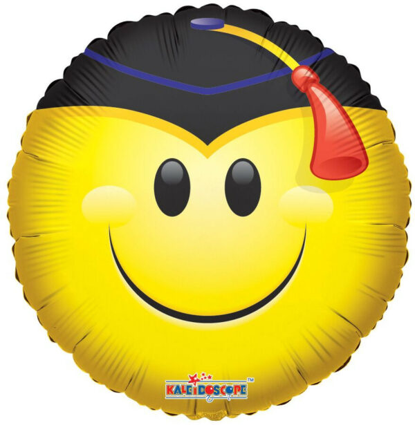 smile graduation balloon helium balloon