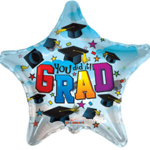 graduation balloons you did it grad