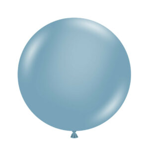 24"  balloons Blue Slate balloons tuf tex balloons