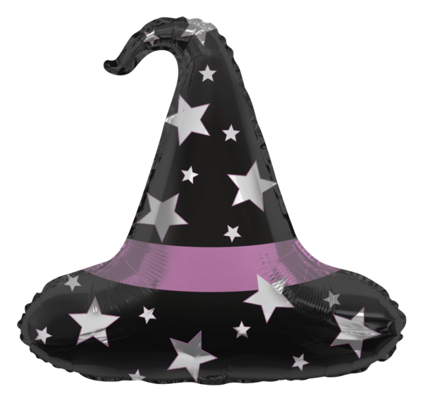 halloween balloons witch hat shape