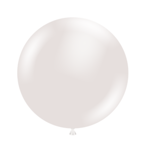 24" inch pearl white balloons