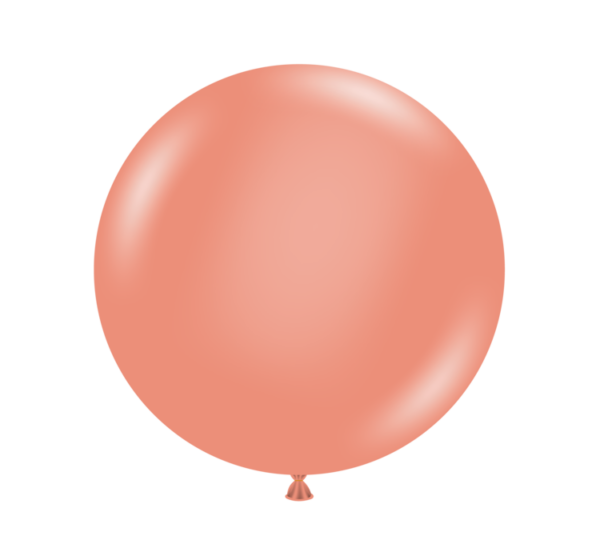 tuf tex balloons metallic rose gold