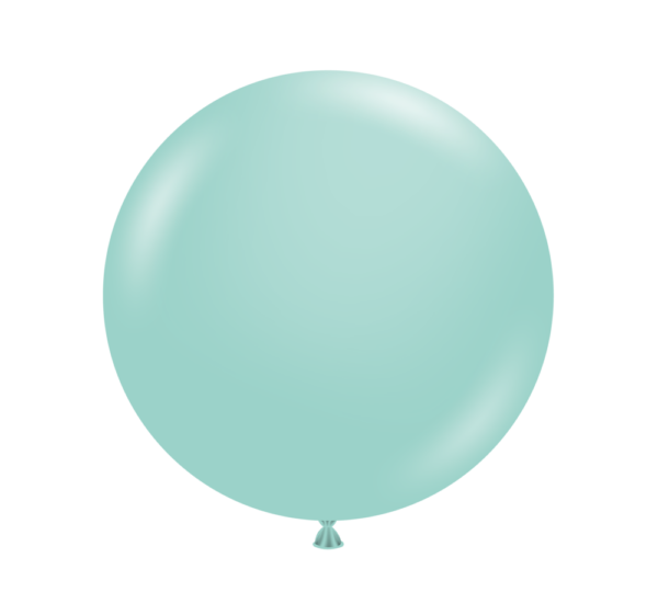 sea glass balloons, tuf tex balloons