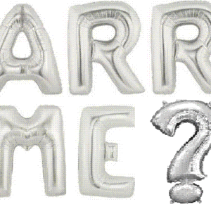 marriage proposal balloons