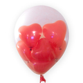 6" Latex Heart Balloons